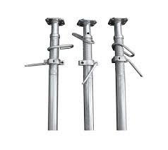 There are mainly three types of steel props